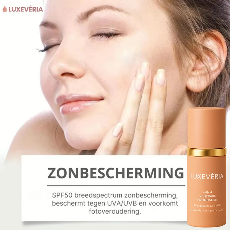Luxevéria 4-in-1 Vloebare Foundatien 2 Luxevéria 4-in-1 Vloebare Foundatien