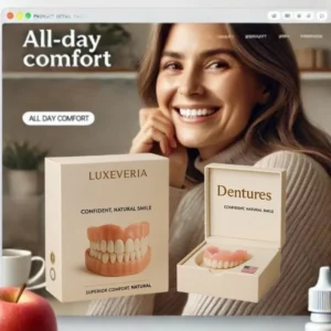 Luxevéria Confident Natural Smile Dentures