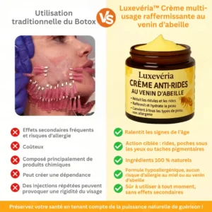 Luxevéria Firming and Anti-Wrinkle Cream with Bee Venom