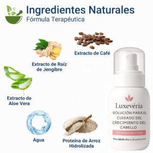 Luxevéria Boost hair growth naturally