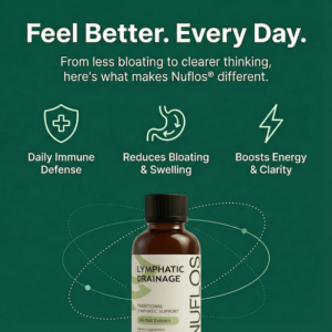 Nuflos Lymphatic Drainage Drops