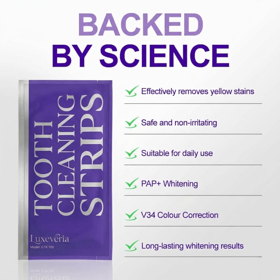 Luxevéria Tooth Cleaning Strips