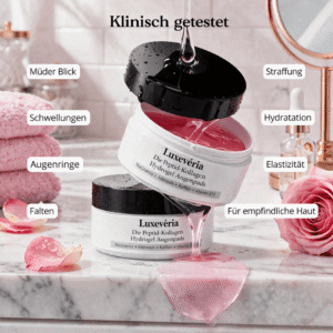 Luxevéria Die Peptid-Kollagen Hydrogel Augenpads