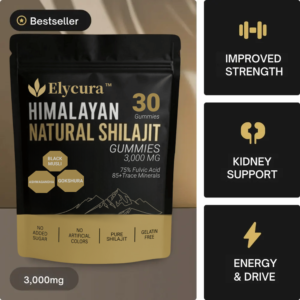 Elycura™ Natural Shilajit Gummies