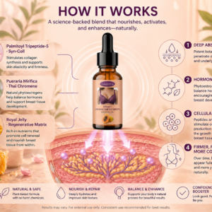 Luxevéria Breast Enhancement Drops Essential Oil