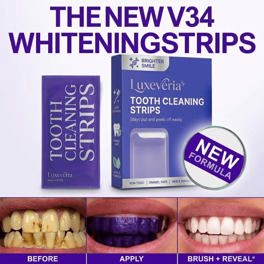 Luxevéria Tooth Cleaning Strips