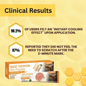 RZXEA™ Bee Venom Bio-Peptide 2-Min Instant Itch Relief Cream