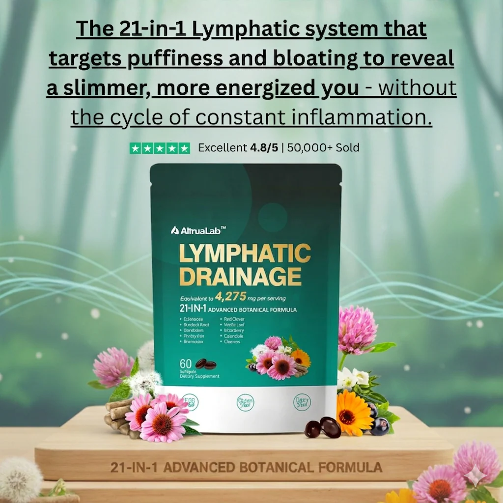 AltruLab Lymphatic Drainage 21-in-1 Botanical Formula